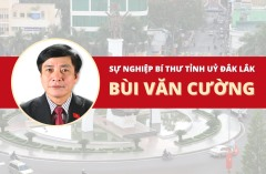 Infographic: Sự nghiệp Bí thư Tỉnh ủy Đắk Lắk Bùi Văn Cường lastest-news